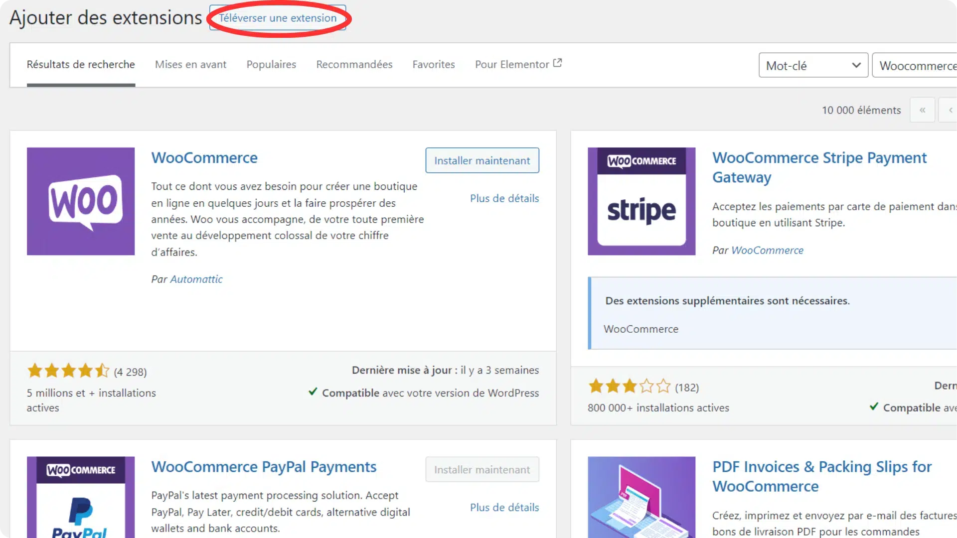 installer-l'extension-Woocommerce