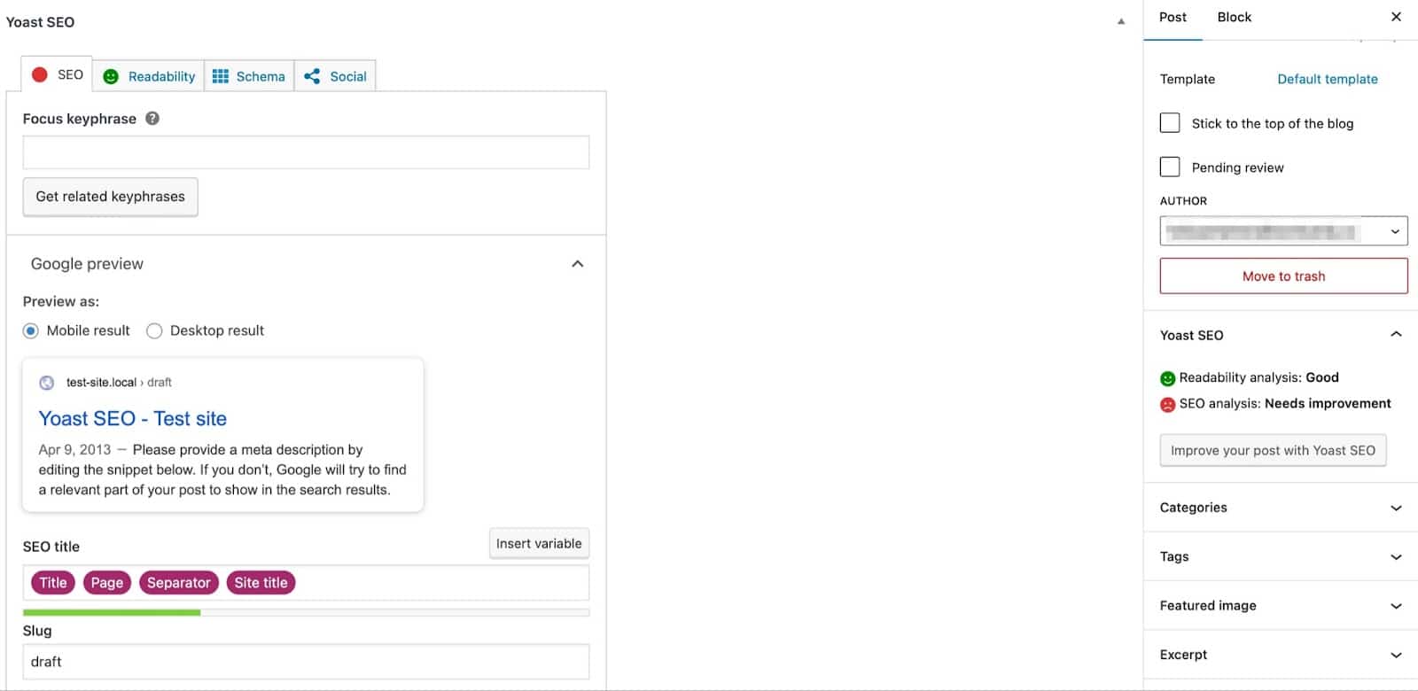 yoast sur wordpress